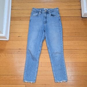 PAIGE, Sarah, Slim Crop Jeans, Light Wash, EUC, Women's 26